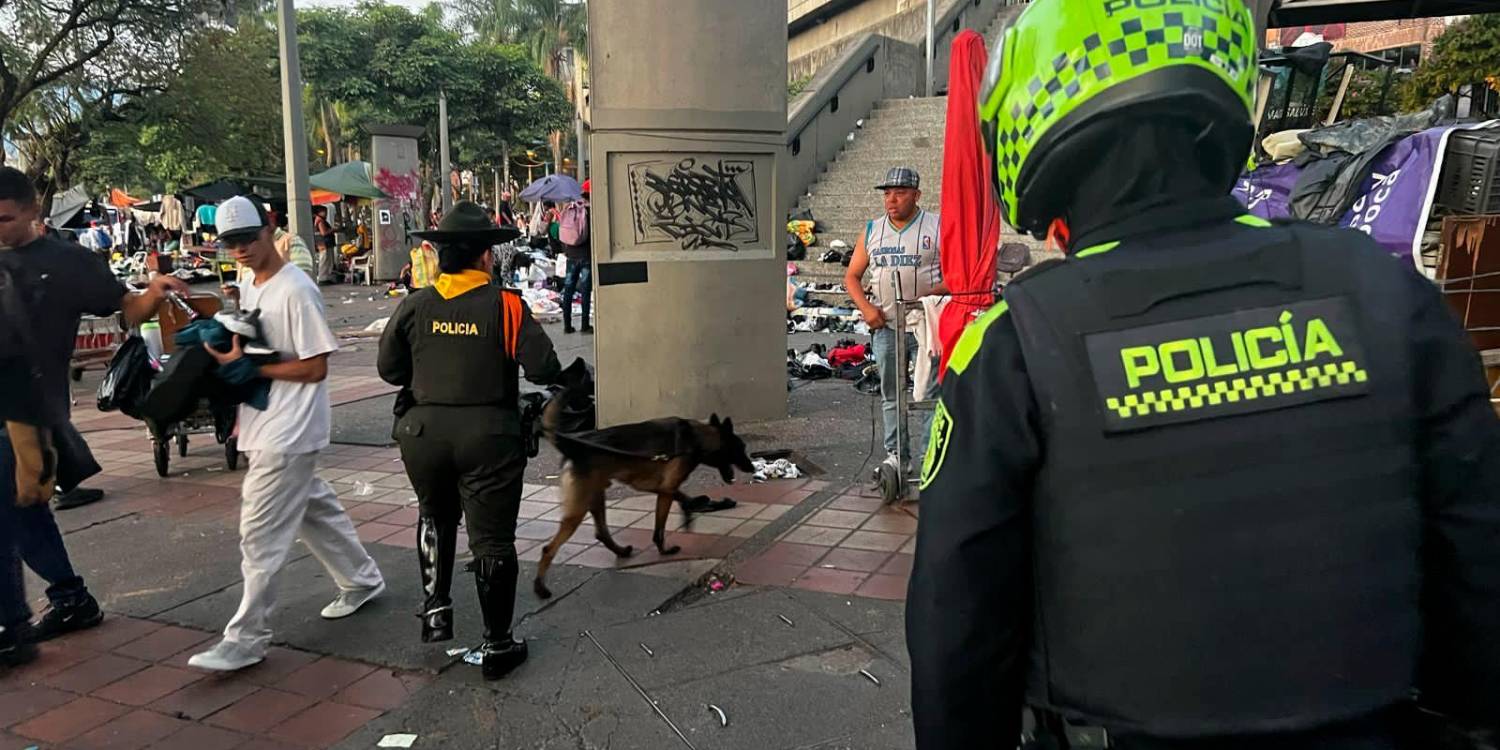 /FOTO: X@PoliciaMedellin