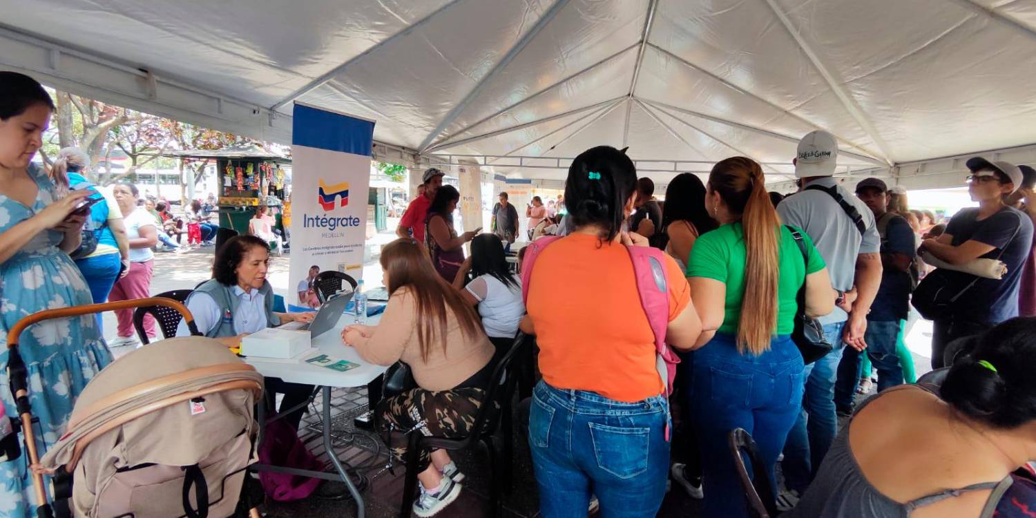 El centro Intégrate realiza este tipo de jornadas para desdentralizar sus servicios. / FOTO: ANA CRISTINA MARINO M.