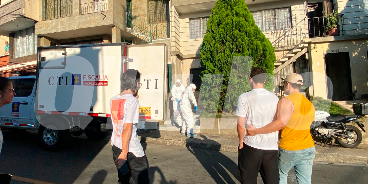 Agentes del CTI de la Fiscalía se encargaron de las labores judiciales. /FOTO: ANDRÉS FELIPE OSORIO GARCÍA