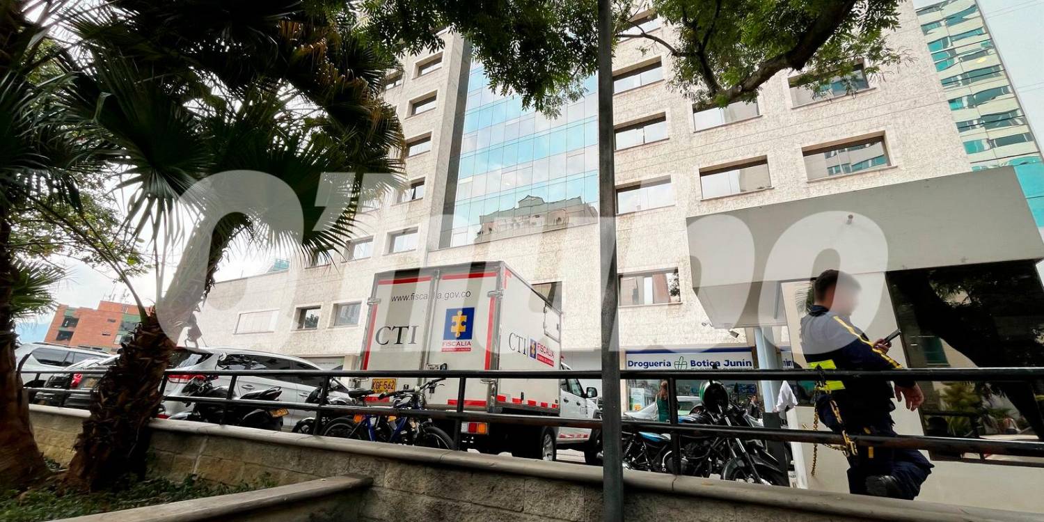 Agentes del CTI de la Fiscalía se encargaron de las labores judiciales. /FOTO: ANDRÉS FELIPE OSORIO GARCÍA