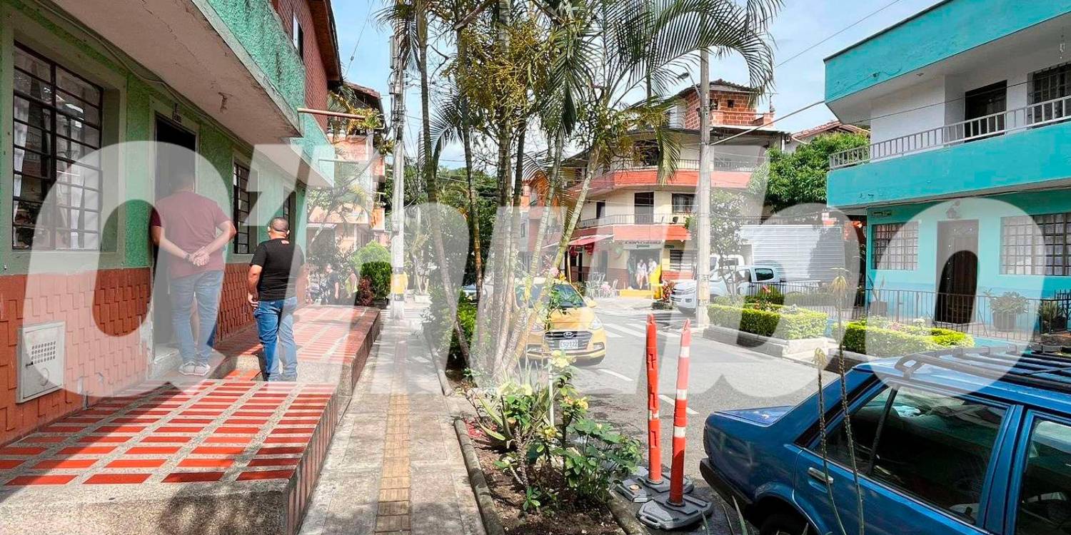 Las personas estaban en una reunión familiar cuando los hombres en moto comenzaron a dispararles. / FOTO: ANDRÉS FELIPE OSORIO GARCÍA
