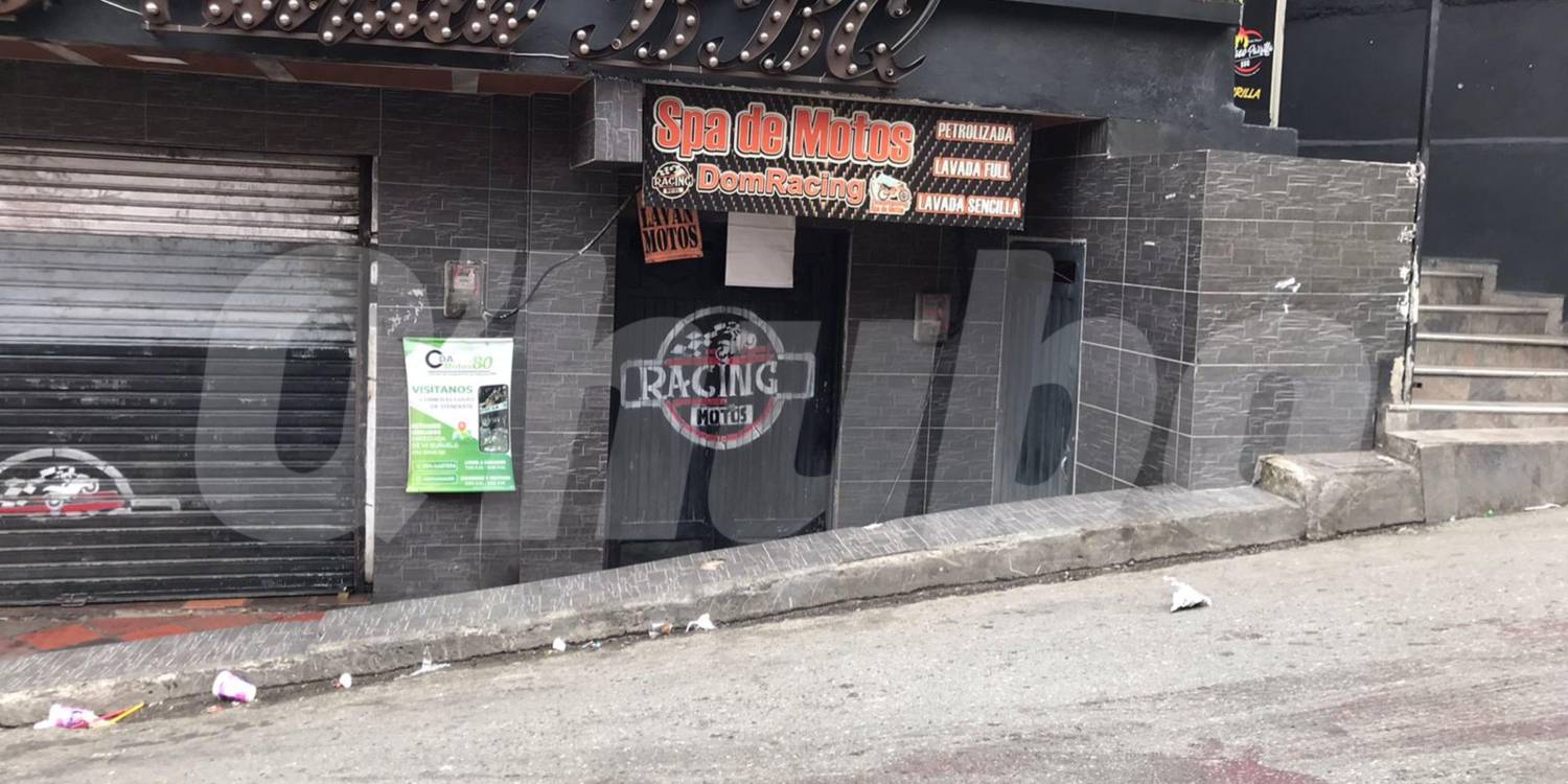 Este es el taller donde Mateo Álvarez Puerta estaba celebrando su cumpleaños. FOTO: LAURA ROSA JIMÉNEZ VALENCIA