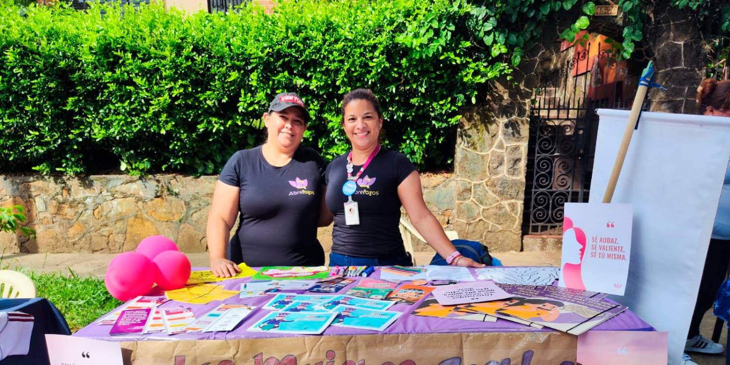 Abrelazos es una organización que se enfoca en crear espacios seguros para las mujeres migrantes. / FOTO: ANA CRISTINA MARINO.