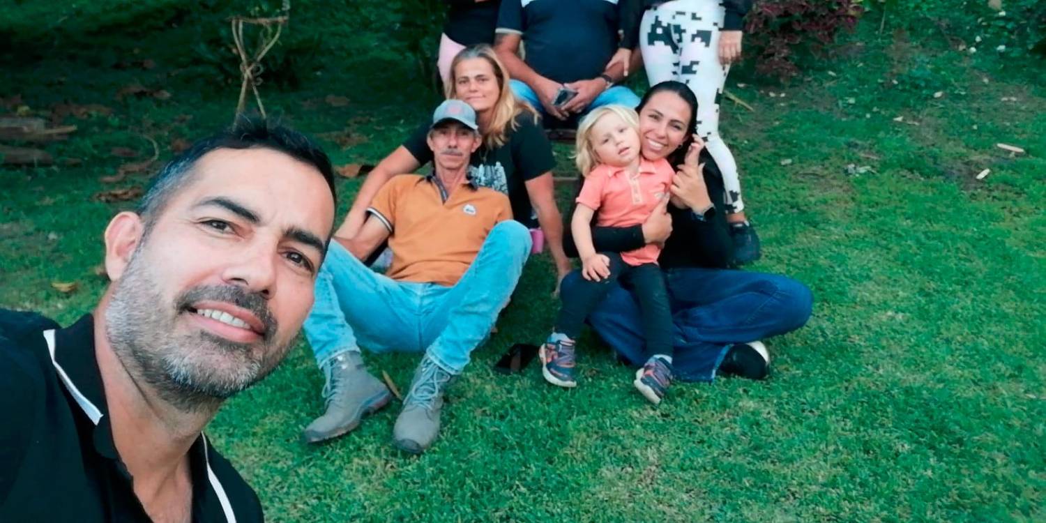 Conrado fue el encargado de decidir si su familia se quedaba en Venezuela o se iba. /FOTO: CORTESÍA CONRADO MORALES