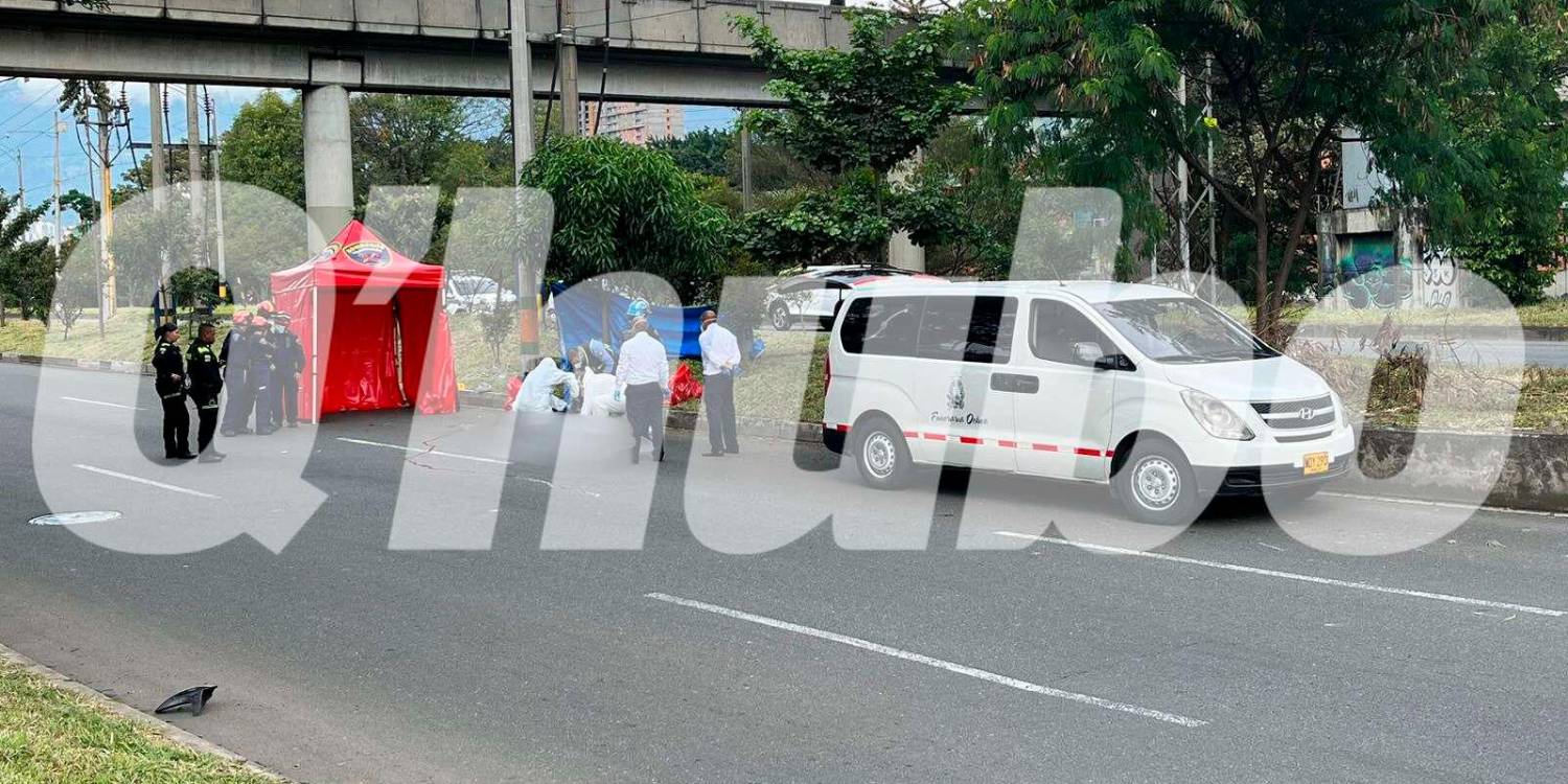 Las autoridades no pudieron identificar al pasajero de la moto que también murió. / FOTO: ANDRÉS FELIPE OSORIO GARCÍA