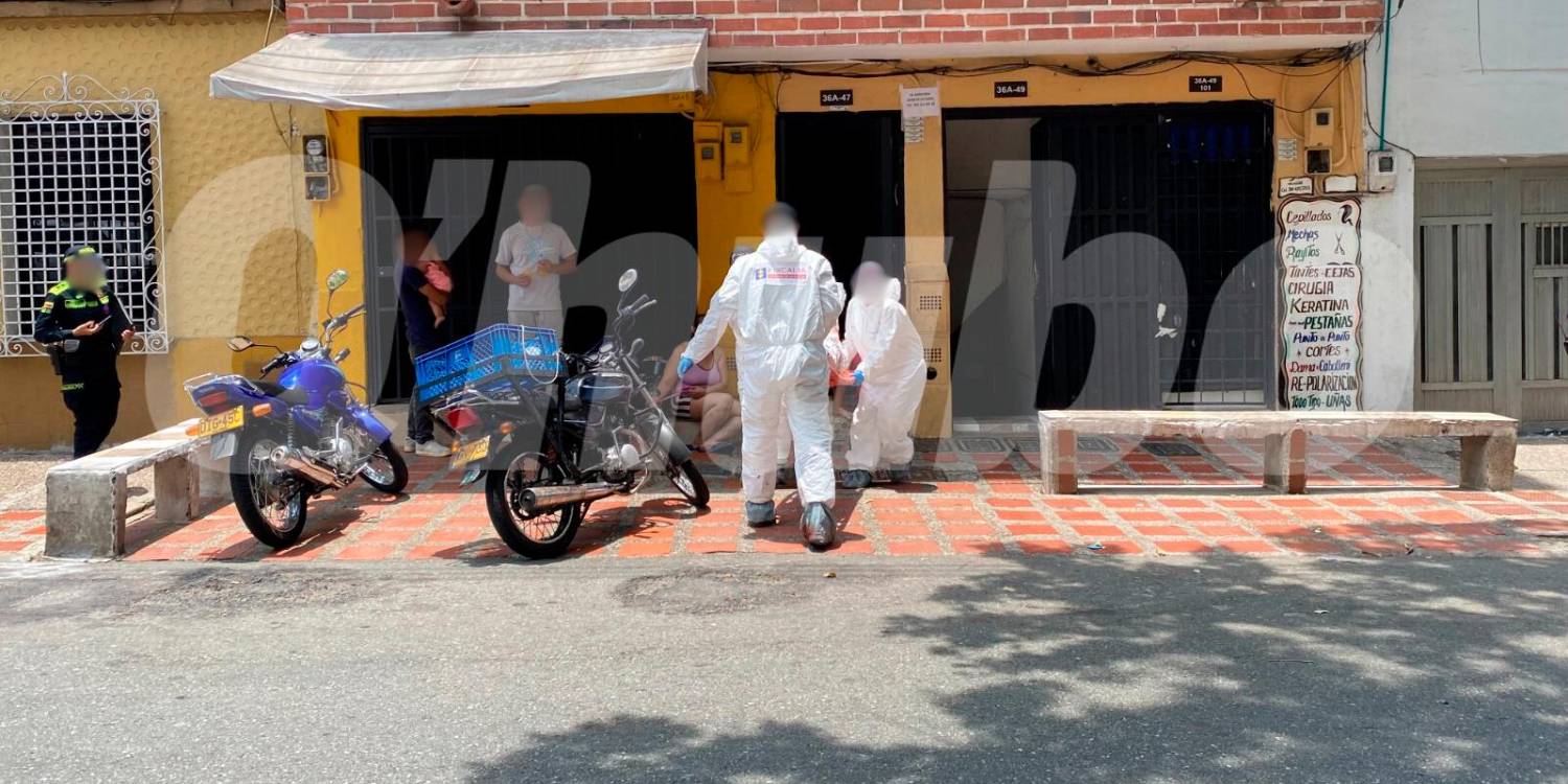 En este lugar ocurrieron los hechos. El apartamento queda en el sótano. /FOTO: ANDRÉS FELIPE OSORIO GARCÍA