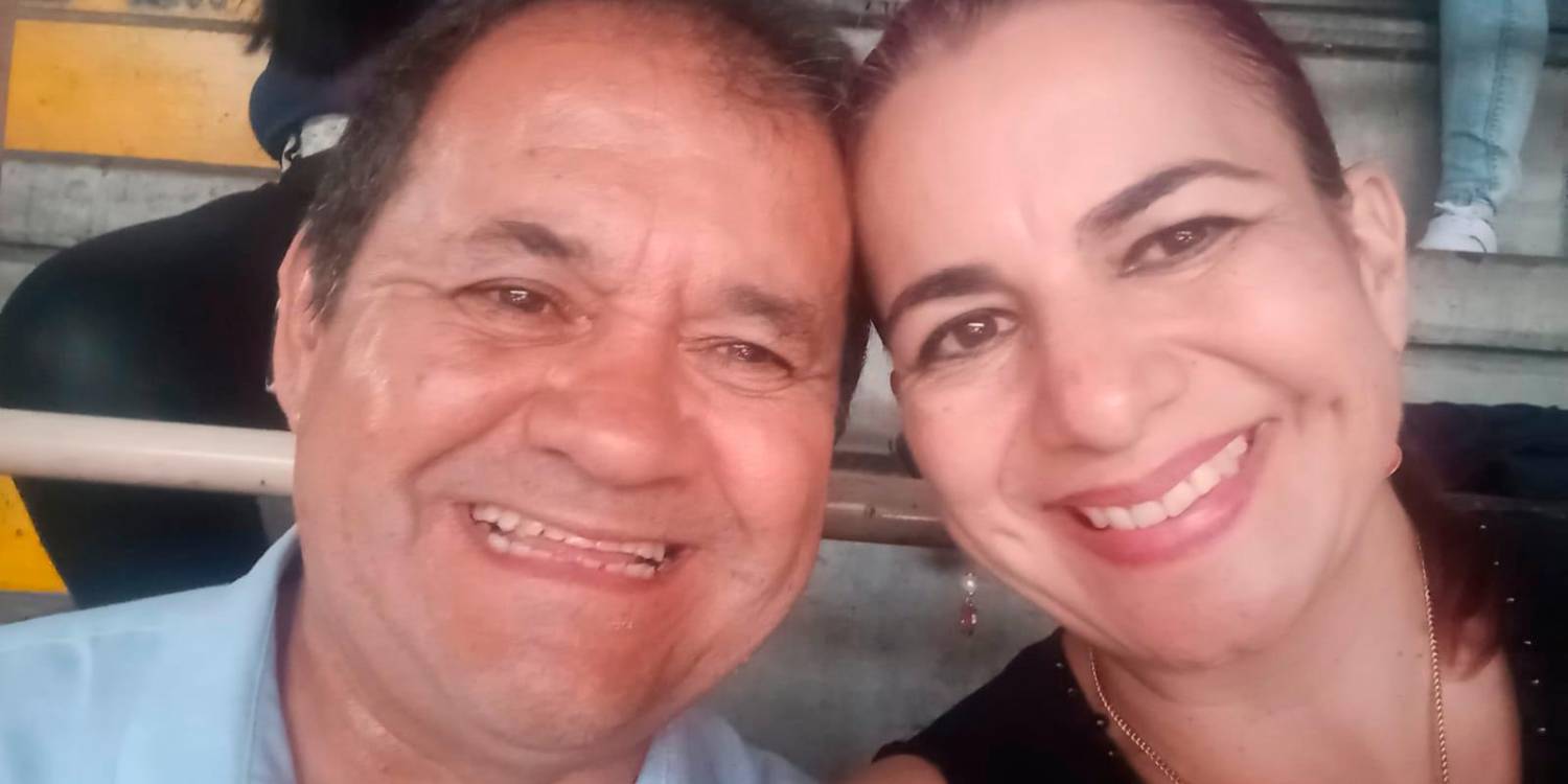 Jorge Iván y su esposa Luz Eliana. /FOTO: CORTESÍA