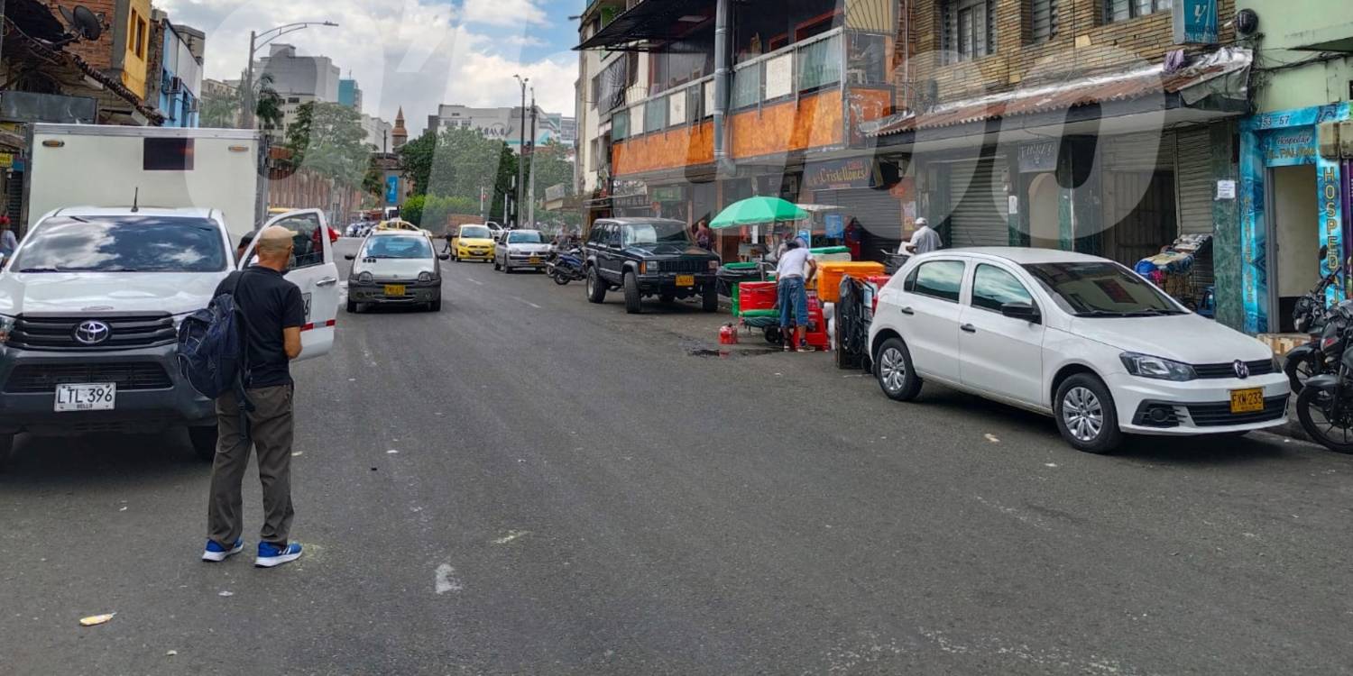 <b><span class=mln_small-caps_mln>Lugar donde ocurrió el homicidio de Jesús Adolfo. FOTO: MAURICIO PALACIO</span></b>