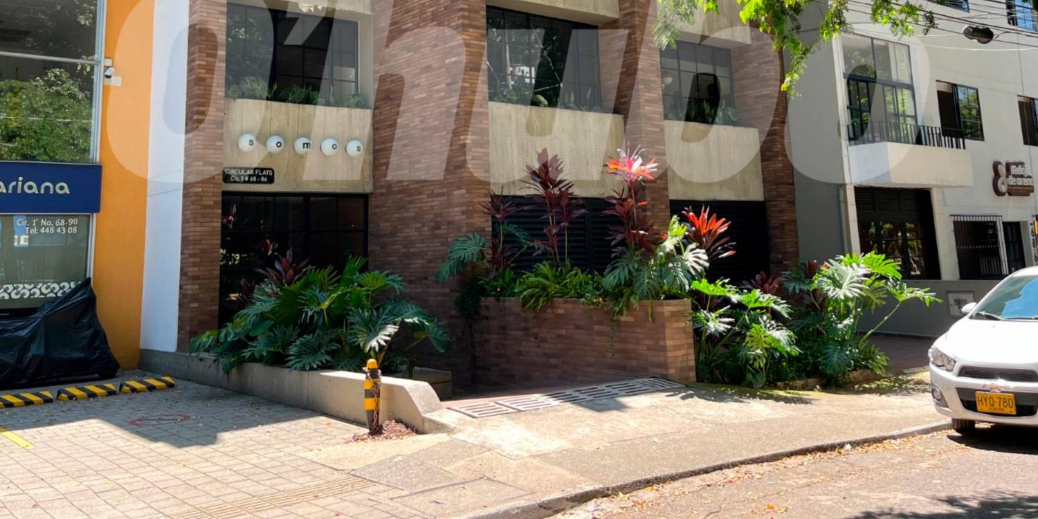 En la habitación 103 de este hotel, ubicado en el barrio San Joaquín, fue hallado sin vida Jaime Eduardo. /FOTO: ANDRÉS FELIPE OSORIO GARCÍA