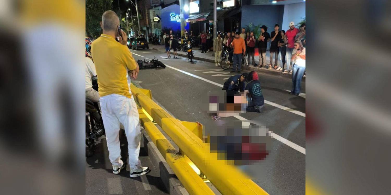 El día del accidente, la novia de Emmanuel, también menor de edad, alcanzó contar que un carro los había embestido y huyo del lugar. <b><span class=mln_small-caps_mln>/FOTOS: MEDELLÍN COMUNICA Y CORTESÍA FAMILIA</span></b>