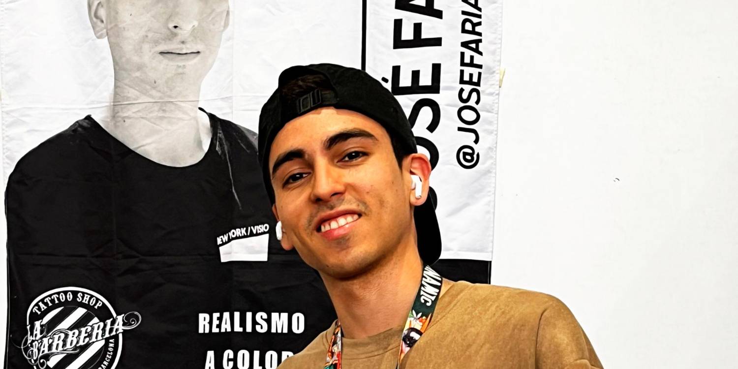 José Fariñas es un caraqueño de 27 años que participa por tercera vez en Expotatuaje. / FOTO: @mrcarlosp