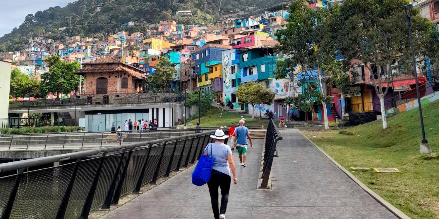 El sector de Constelaciones en una de las nuevas zonas turísticas de la ciudad. / FOTO: DANIEL GONZÁLEZ JARAMILLO.