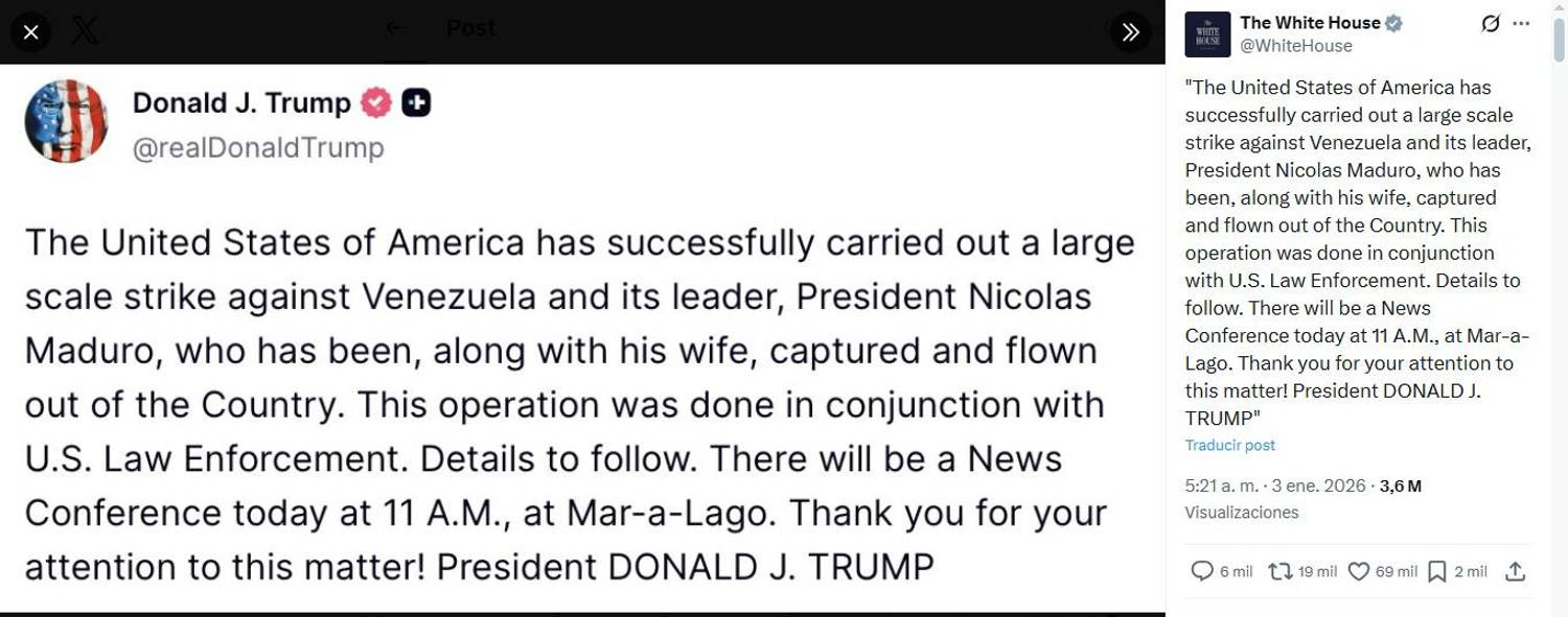 Maduro capturado, Caracas bajo fuego y Colombia despliega su tropa
