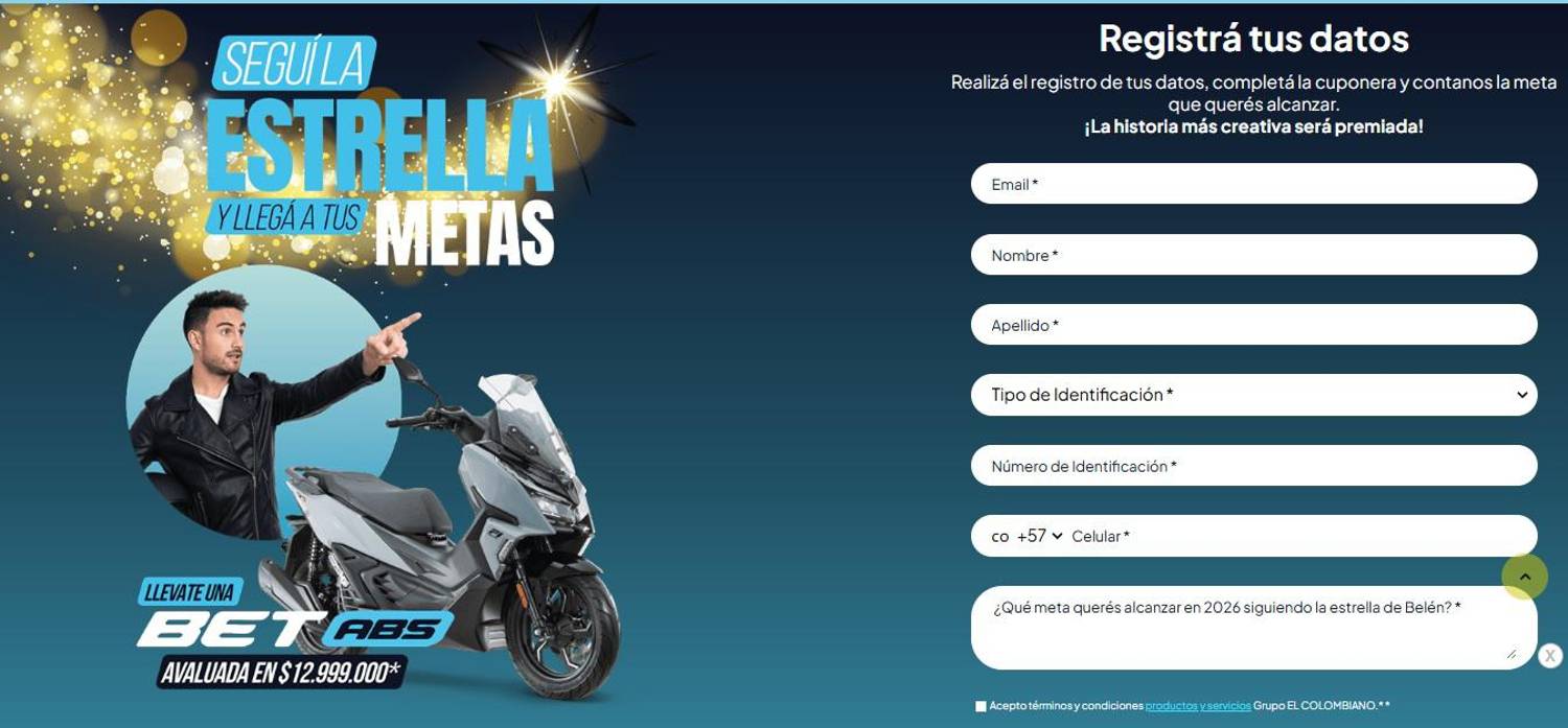 Así luce el formulario que debe diligenciar. FOTO: Q’HUBO MEDELLÍN