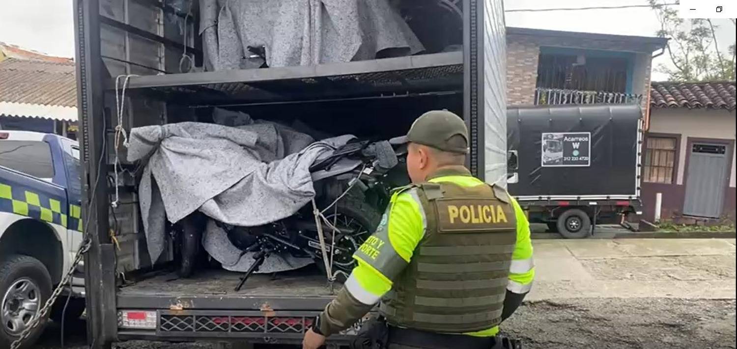 FOTO: CORTESÍA POLICÍA ANTIOQUIA