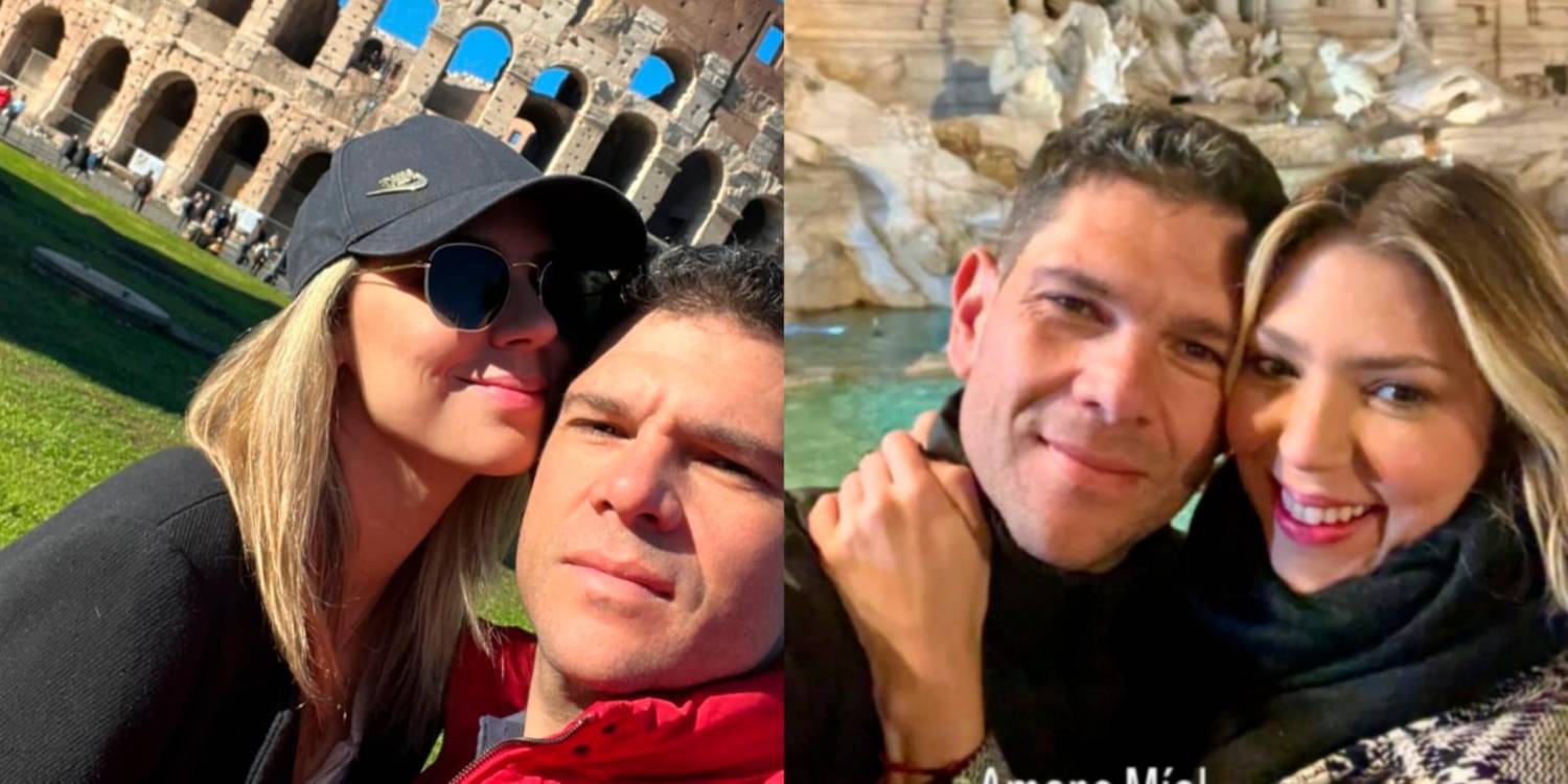 Luis Eduardo Valencia y Ana María Navarrete. /FOTOS: CAPTURAS DE PANTALLA.