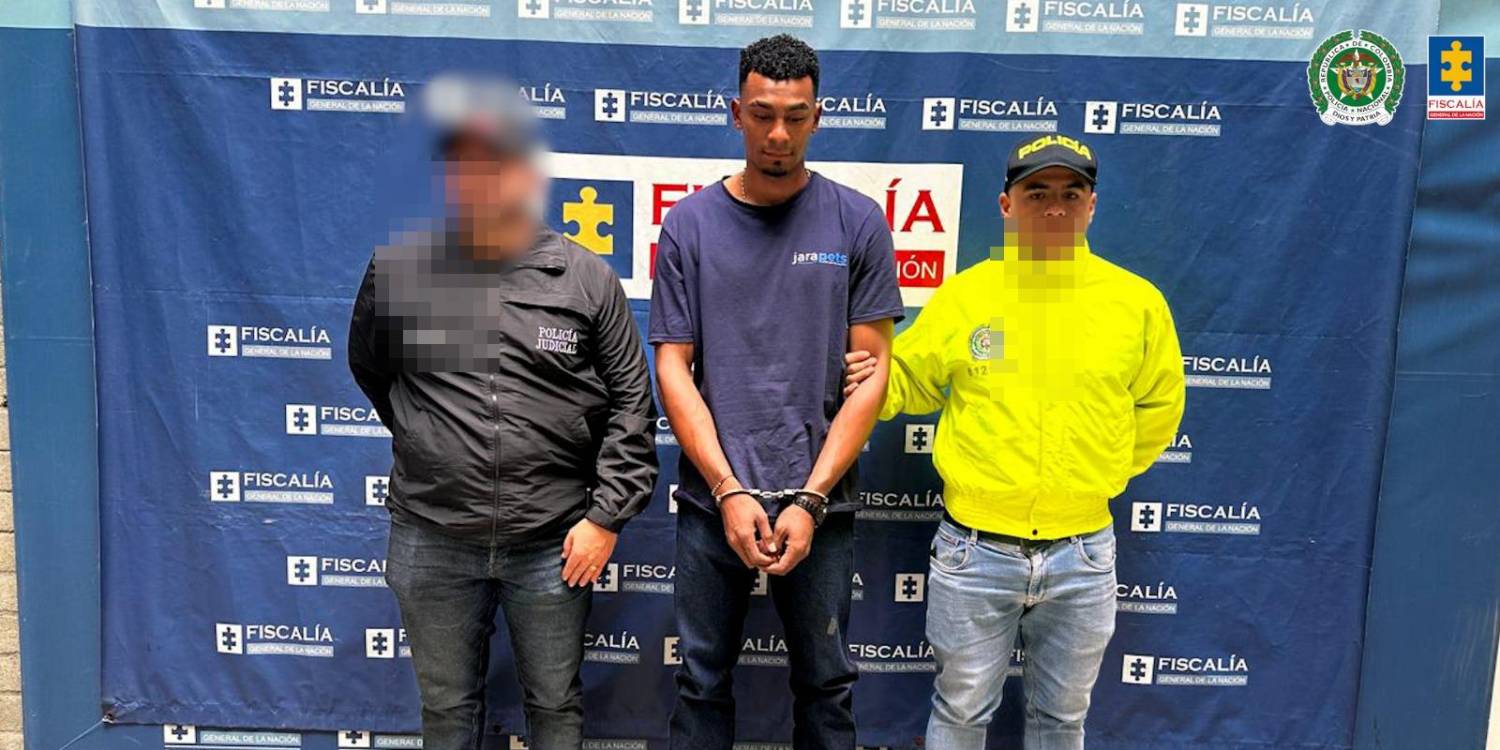 Presunto responsable del homicidio. FOTO: CORTESÍA FISCALÍA