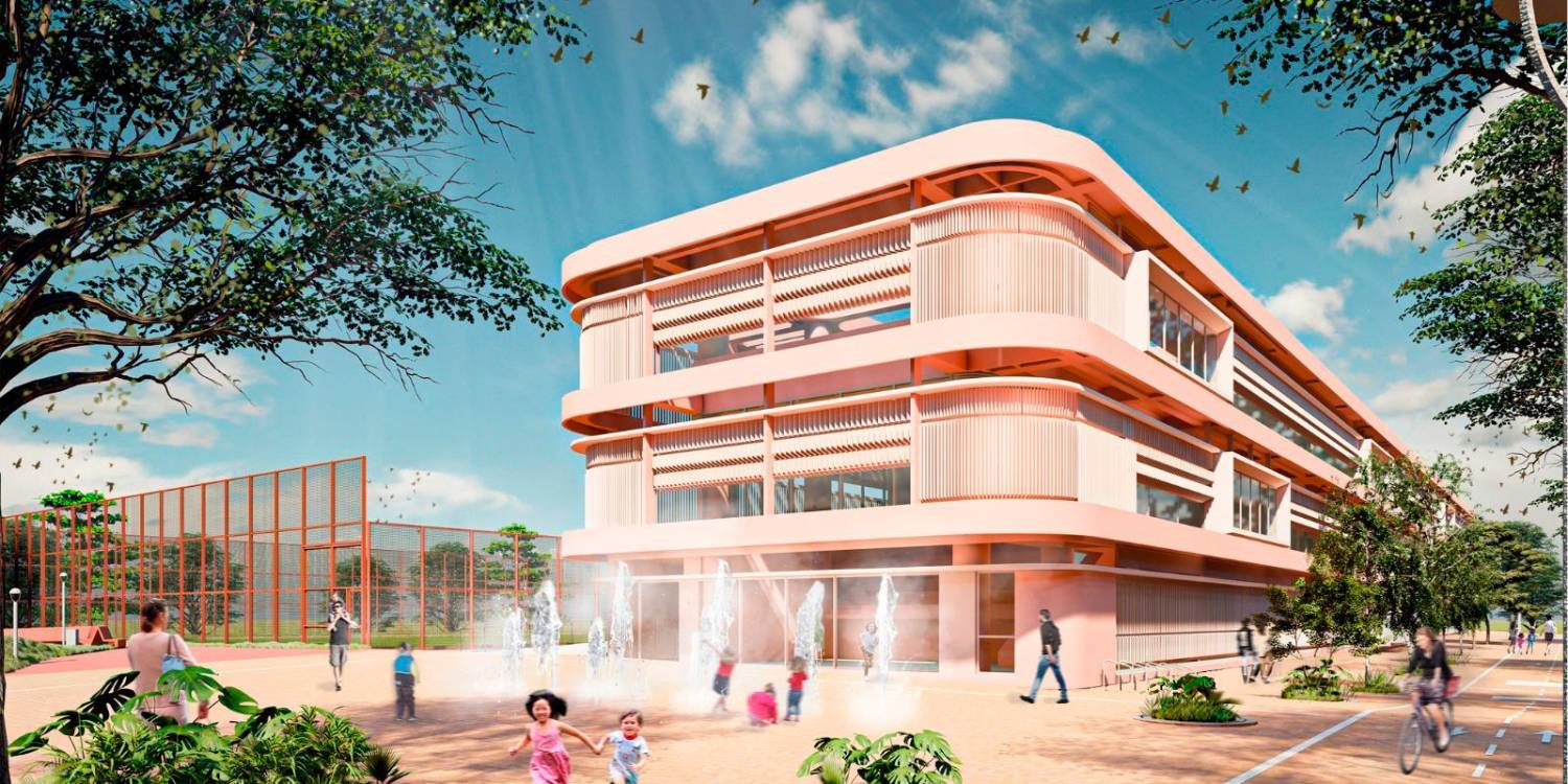 Este es uno de los espacios que tendrá el parque.