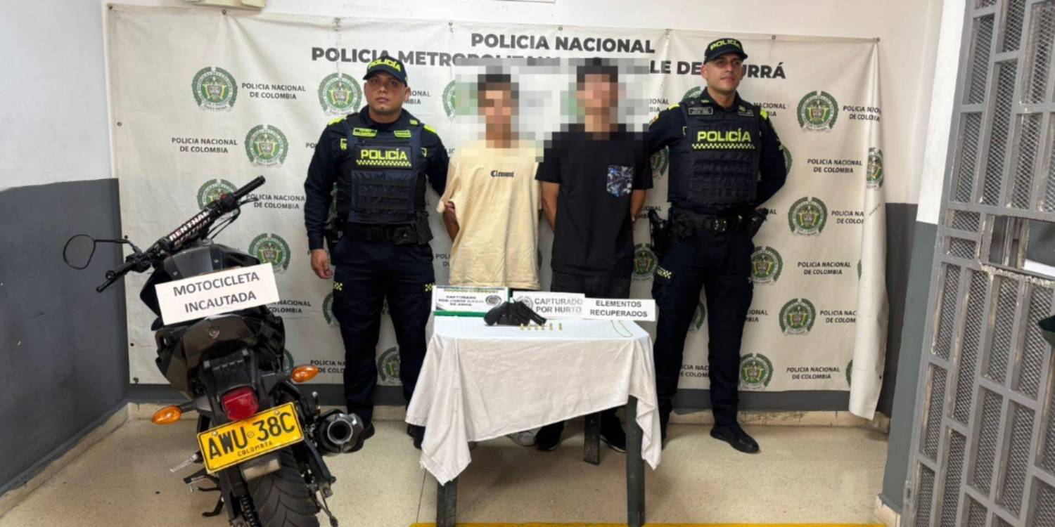 Más de 8000 capturados van en la ciudad de Medellín en el 2025