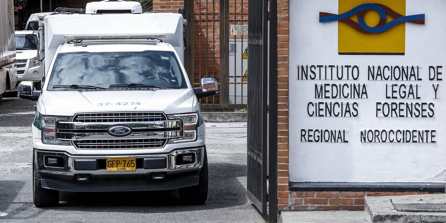 El cráneo fue llevado a Medicina Legal en Medellín. FOTO: ARCHIVO EL COLOMBIANO