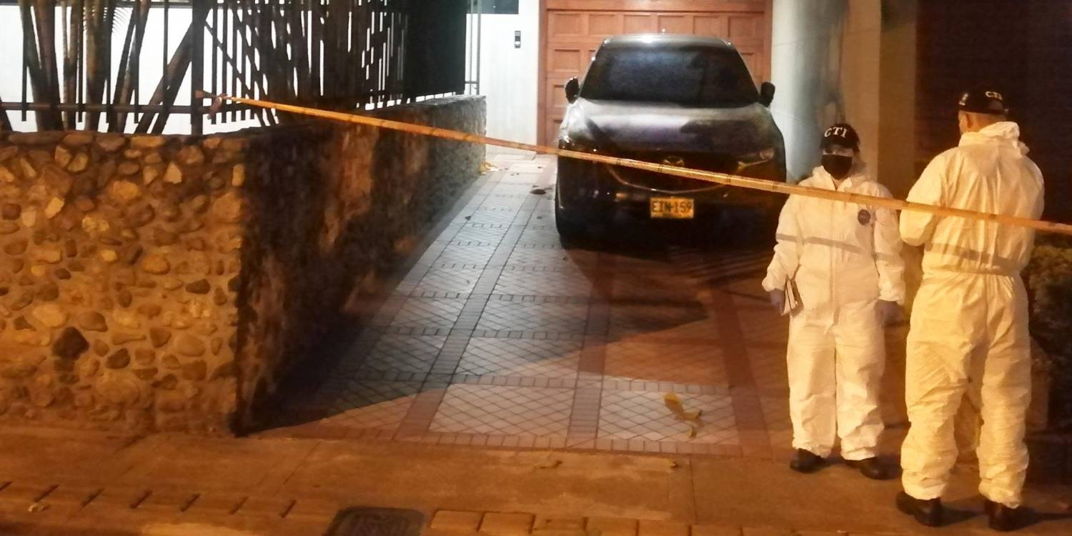 El crimen sucedió el 10 de marzo de 2022 en la frontera de los barrios Laureles y Las Acacias, en el occidente de Medellín. /FOTO: MANUEL SALDARRIAGA QUINTERO