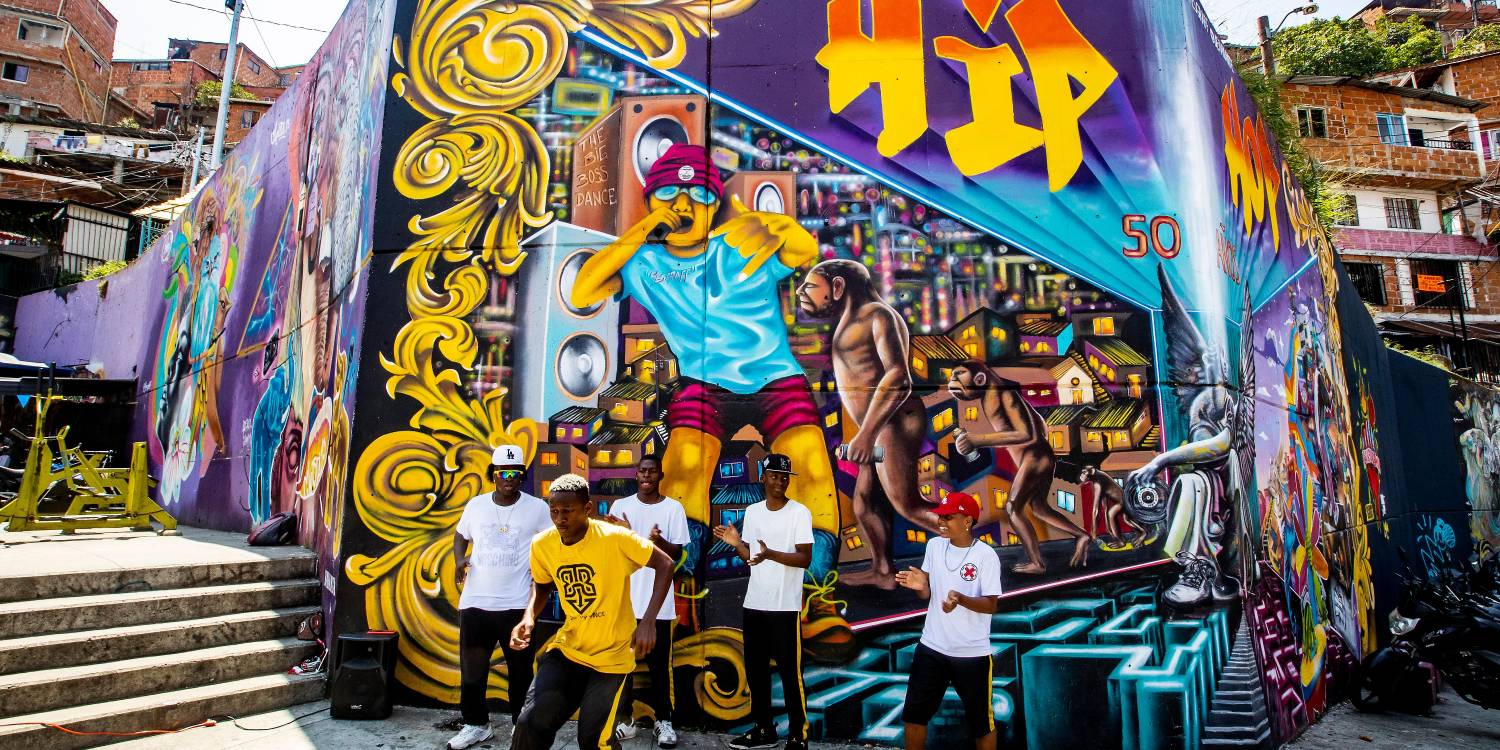 Comuna 13: referente de transformación social y urbana. / FOTO: ARCHIVO