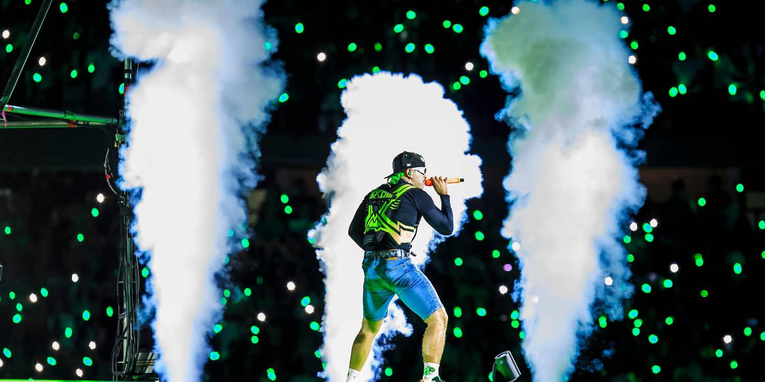 Estadio Atanasio Girardot. Concierto de Feid en 2024. / FOTO: ARCHIVO.