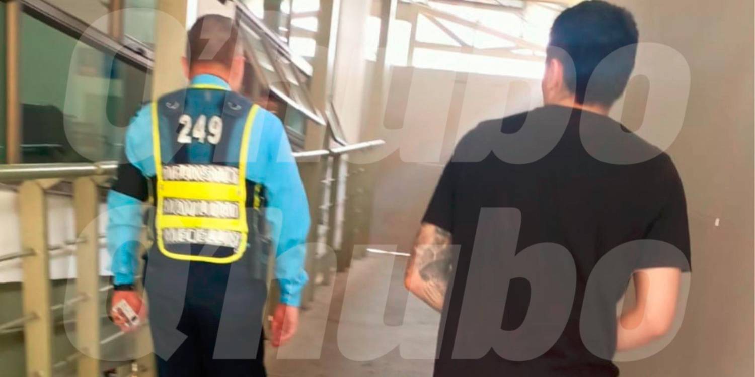 $!El joven fue trasladado a la Fiscalía para continuar con la investigación del caso. /FOTO: CORTESÍA