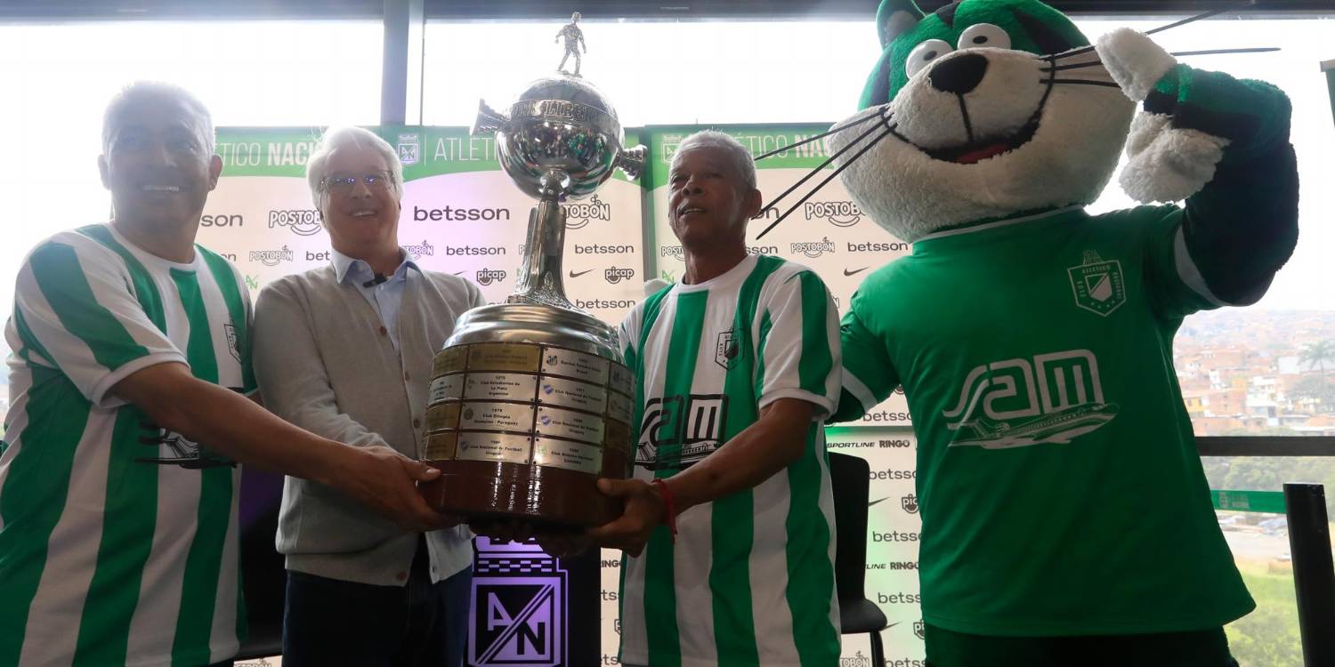¡35 años de gloria continental! Nacional celebra con el Metro otro aniversario de su primera Libertadores
