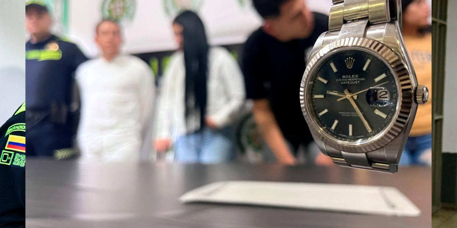 El reloj, avaluado en $ 60 millones fue recuperado por la Policía.