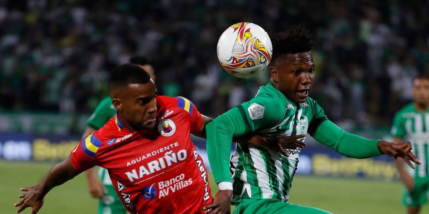 Atlético Nacional salió del fondo de la tabla: le ganó a Pasto y subió 4 puestos