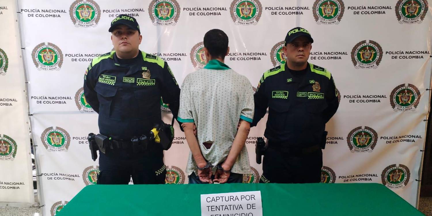 $!Este hombre tendría que pagar ante la justicia por el delito de tentativa de feminicidio. /FOTO: CORTESÍA