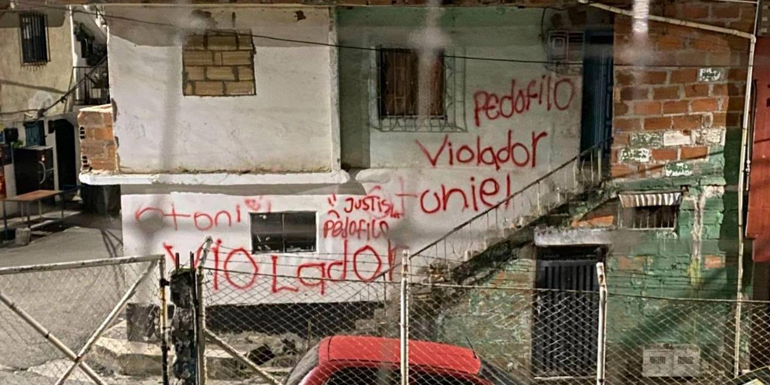 Así quedó la vivienda del presunto abusador. /FOTO: DENUNCIAS ANTIOQUIA