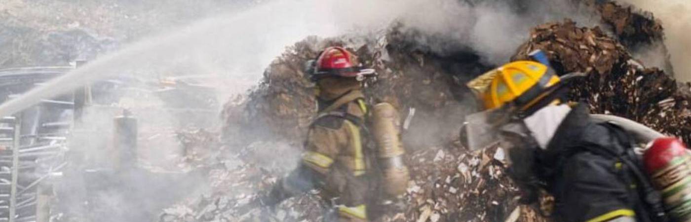 No se reportaron personas lesionadas; solo daños materiales. FOTO: BOMBEROS LA ESTRELLA