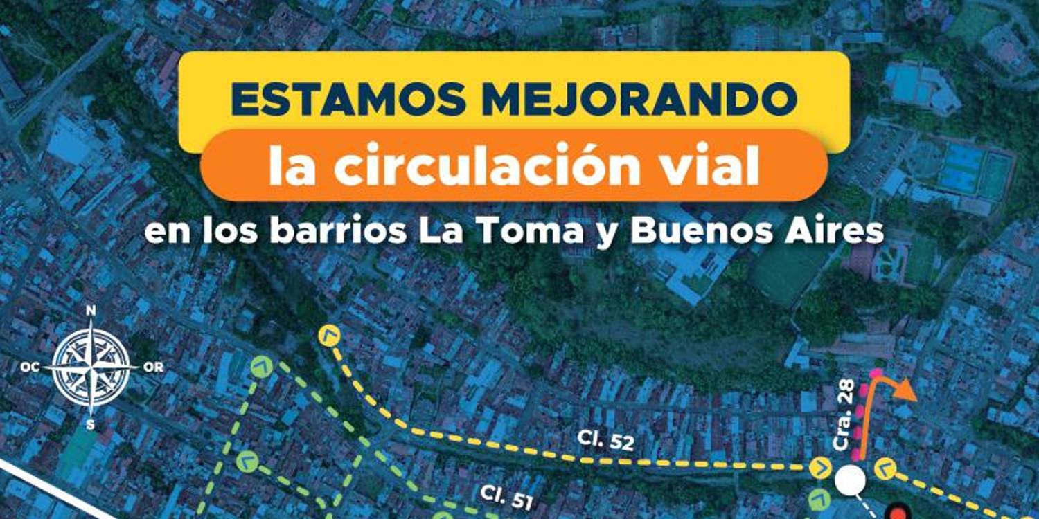 Estos serán los cambios en 19 vías del sector. FOTO: ALCALDÍA DE MEDELLÍN