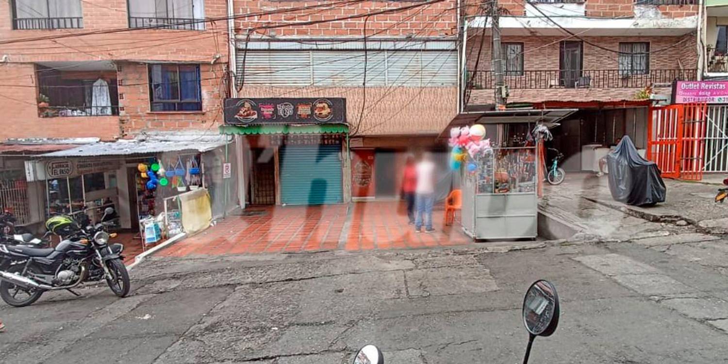 El homicidio de este hombre ocurrió a las afueras de un casino en el barrio Veinte de Julio. /FOTO: ALEJANDRA MORALES RÍOS