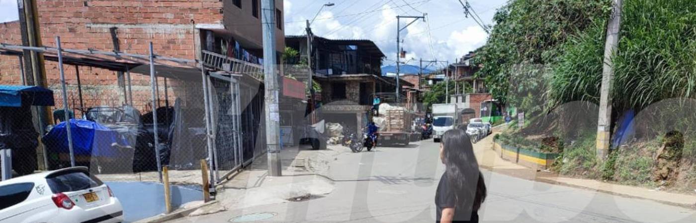 Este sector cayó Valentina Rodríguez tras ser apuñalada. /FOTO: ANDRÉS GARCÍA HERNÁNDEZ