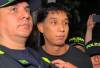 Jacobo Valenciano, hijo del exfutbolista Iván René Valenciano, al momento de su captura. FOTO: CAPTURA DE PANTALLA X DE ABELARDO DE LA ESPRIELLA