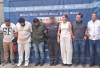 Luis Fernando Berrío Duque, Juan Camilo Vásquez Ramírez, Juan Diego Ramírez Caicedo, Johana Gil Henao, Carlos Andrés Pineda Zapata y Miguel Ángel Manrique Villa fueron capturados y judicializados. FOTO: FISCALÍA