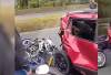 Los momentos posteriores al accidente quedaron registrados en videos ciudadanos. FOTO: FACEBOOK PRENSA PAISA