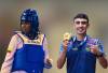 Los colombianos María Paulina Pérez (izq.), Gloria Mosquera (centro) y Juan Mantilla. FOTO: DEPORTES COLOMBIANO Y @WBEIMARLODICE