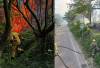 Ninguno de los incendios dejó personas lesionadas. FOTOS: ALCALDÍAS DE ITAGÜÍ Y BELLO