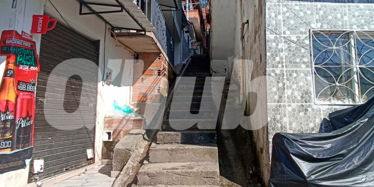 En este sector ocurrió el homicidio del hombre en Itagüí. /FOTO: ALEJANDRA MORALES RÍOS