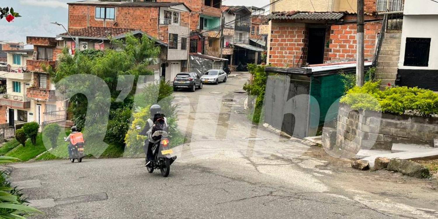 En este sector de Manrique Oriental ocurrió el homicidio en la noche del jueves, 21 de noviembre. /FOTO: ANDRÉS FELIPE OSORIO GARCÍA