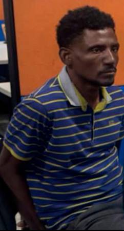 Alias el Diablo en la audiencia de imputación de cargos. /FOTO: X @claudiacarrasq