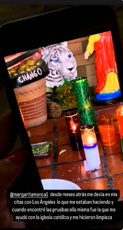 Historias de Marcela Reyes en Instagram. <b><span class=mln_small-caps_mln>/FOTO: INSTAGRAM @marcelareyes</span></b>