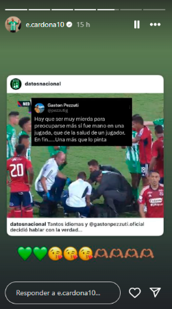 Mostrando su orgullo: así le respondió Edwin Cardona a la Dimayor, tras la sanción que recibió