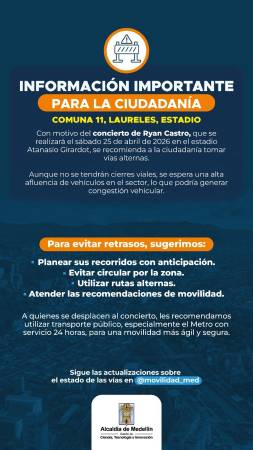 FOTO: ALCALDÍA DE MEDELLÍN