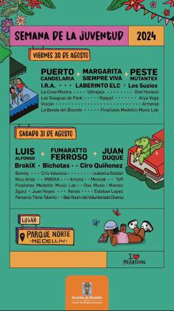 MedaYoung, parches por montones para los jóvenes de Medallo