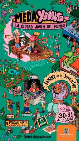 MedaYoung, parches por montones para los jóvenes de Medallo